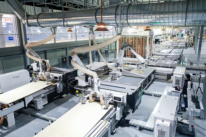 Siaran langsung manufaktur cerdas GoldenHome CNC