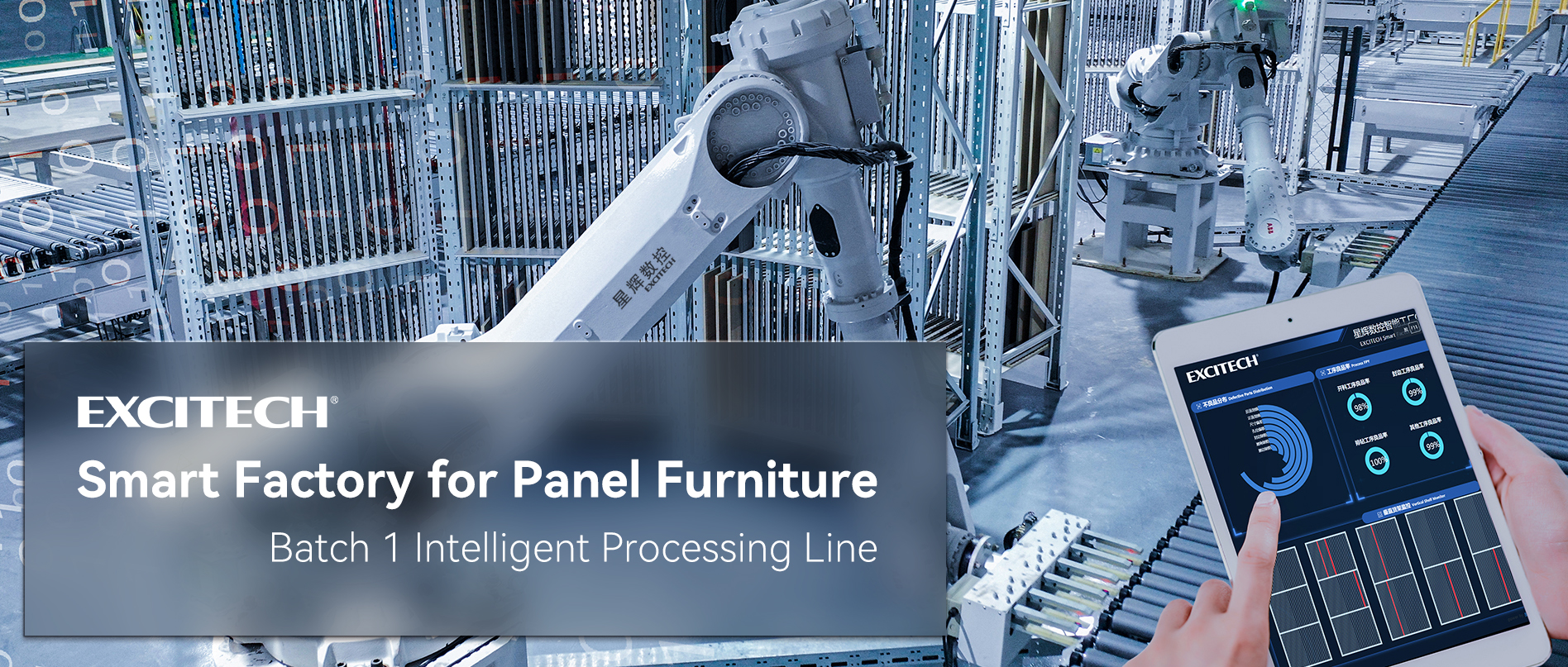 EXCITECH Smart Factory untuk Furnitur Panel