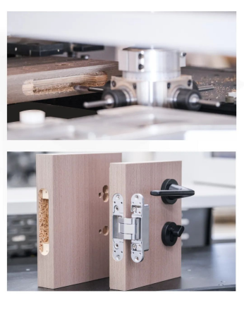 Excitech CNC Solution produksi pintu, dinding dan kabinet yang terintegrasi.