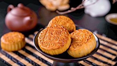 Memberkati Festival Pertengahan Musim Gugur yang bahagia, bulan purnama setiap orang di setiap putaran.