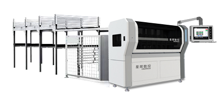 Mesin pemotong dan pengemasan Karton Excitech CNC 2300. Penelitian mandiri adalah vas inovasi diri.