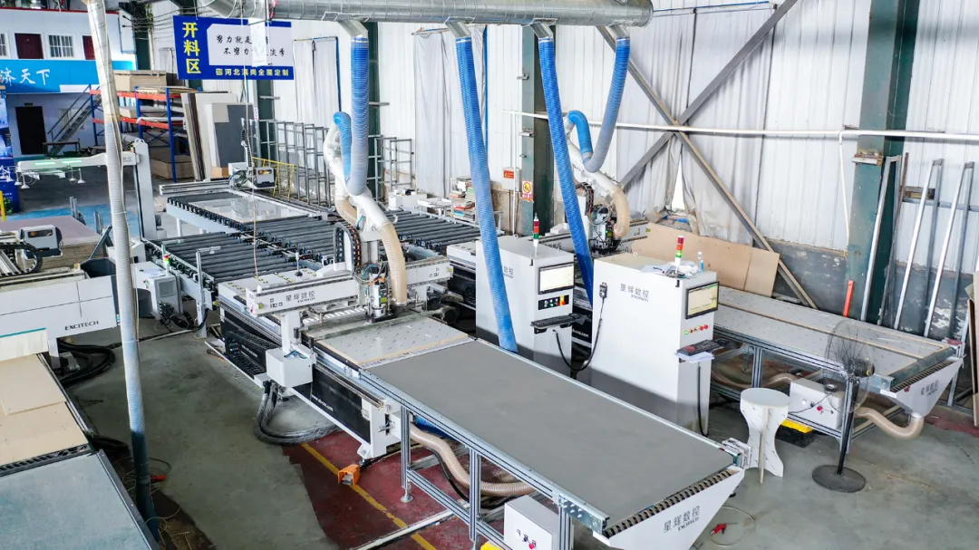 Jenis mesin pemotong CNC EXCITECH WOODWORKING.