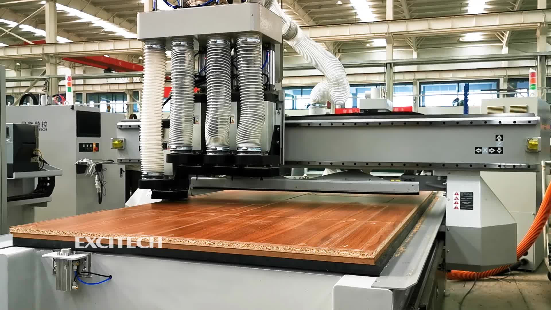 EXTITECH MESIN CNC Excitech Four-Head