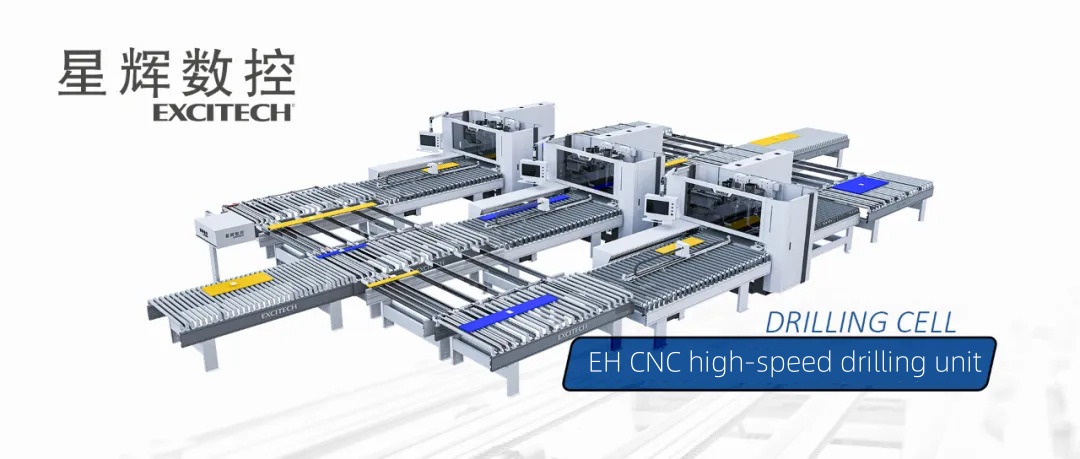 Proyek pabrik produksi furnitur pintar Excitech CNC