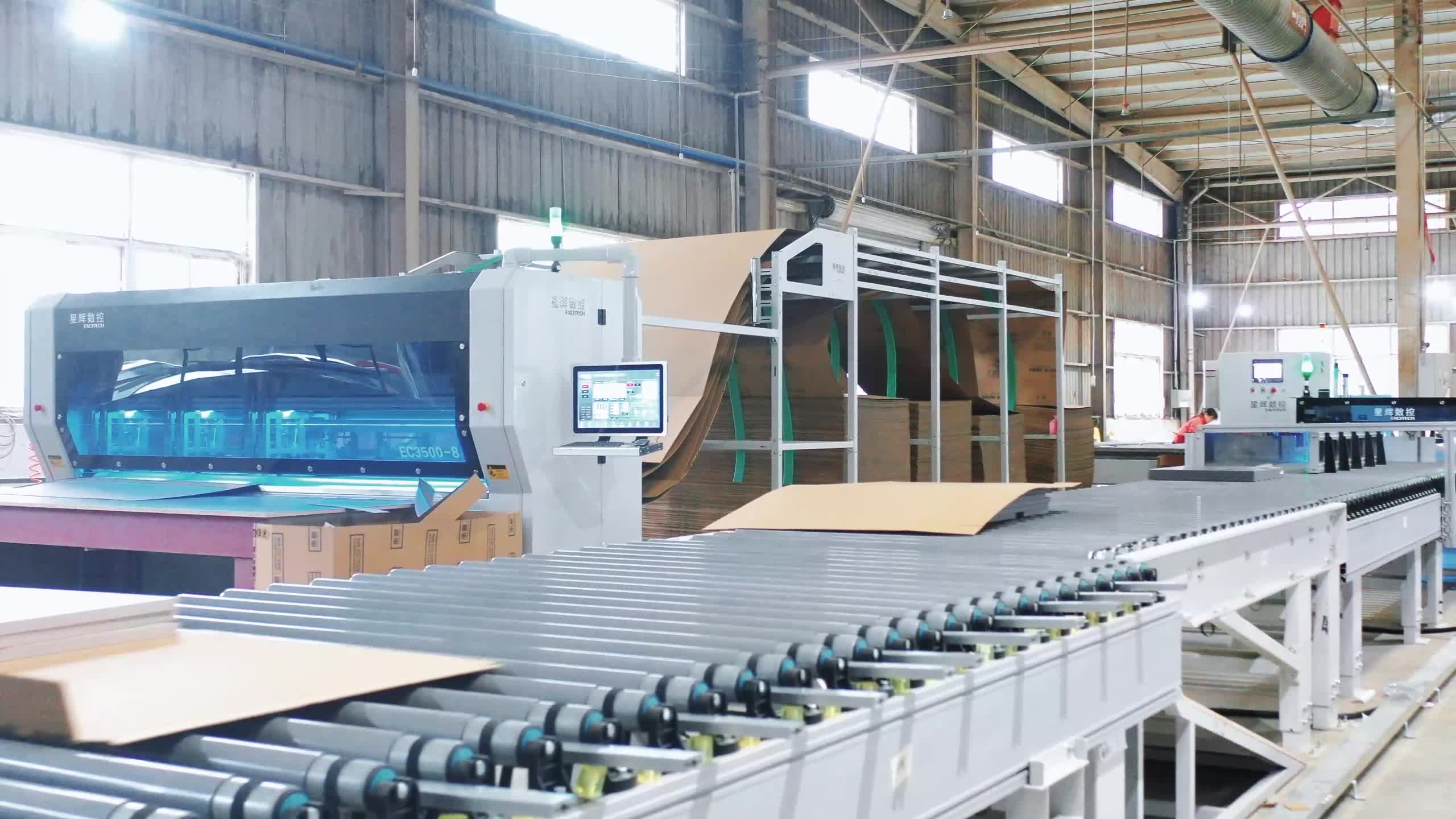 Berbagi kasus proyek jalur kemasan Excitech CNC Sichuan Chengdu.