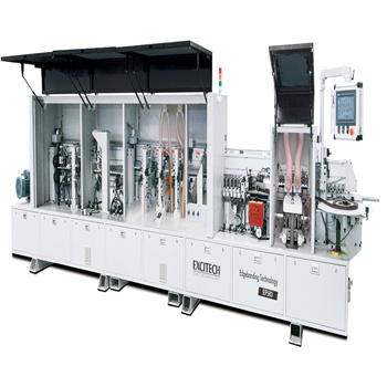 CNC Edge Bander Tekan Roda Garis Nol Lem