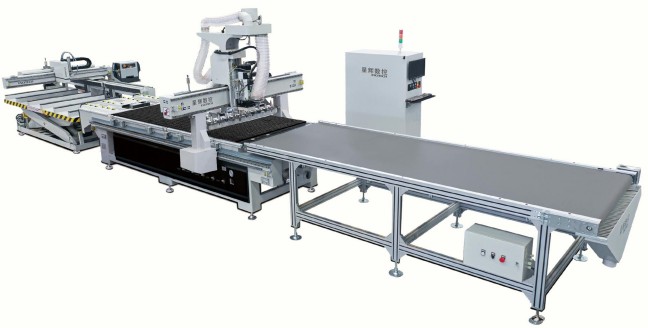 Mesin Pemotong Bebas Debu Mesin Pemotong Kayu Excitech Mesin CNC
