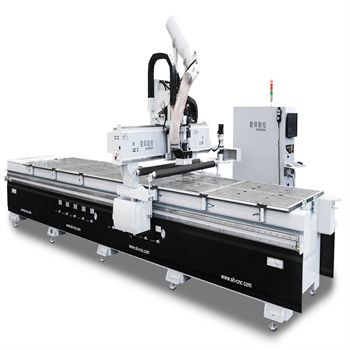 Router CNC E4 dengan Stasiun Kerja Ganda untuk Pemotongan Kayu